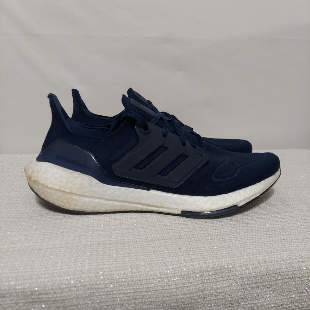 Adidas Mens UltraBoost‎ 22 GX5461 Blue Running Shoes Sneakers Size 11.5